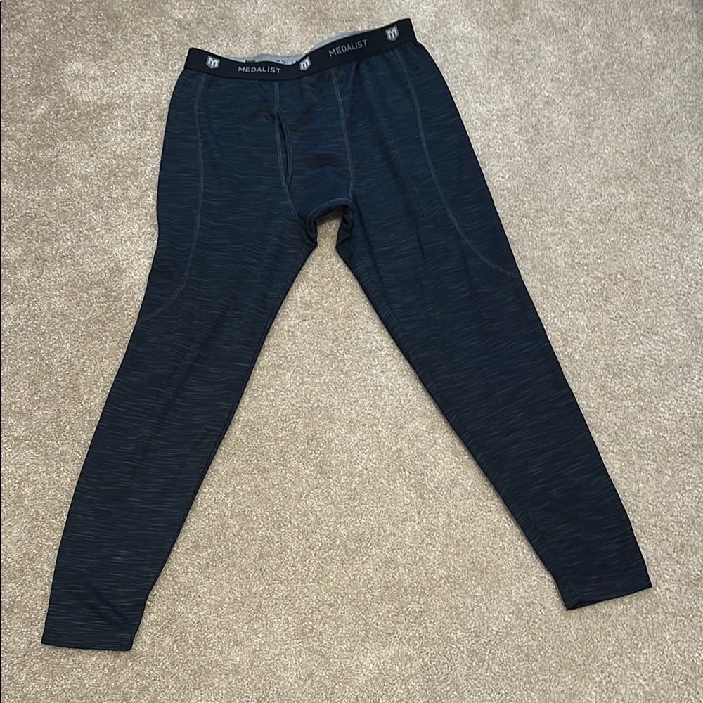 Medalist Black Base Layer Pants-XL